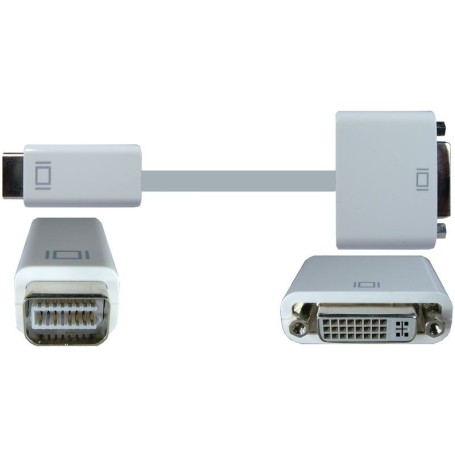 72457 - Convertor/adaptor, mini DVI, tata → DVI-I (Dual Link), mama - 10cm