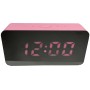 05043 - Ceas electronic, alarma, calendar, termometru, afisaj cu LED-uri RGB