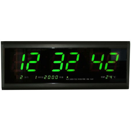 05009 - Ceas electronic, cu calendar, afisaj verde