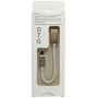 73574 - Cablu adaptor OTG, USB A, 3.0 mama → Type-C, tata, 17cm - HY-715