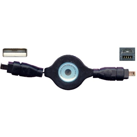 06150 - Cablu extensibil, USB, A, tata → 4 pini, tata