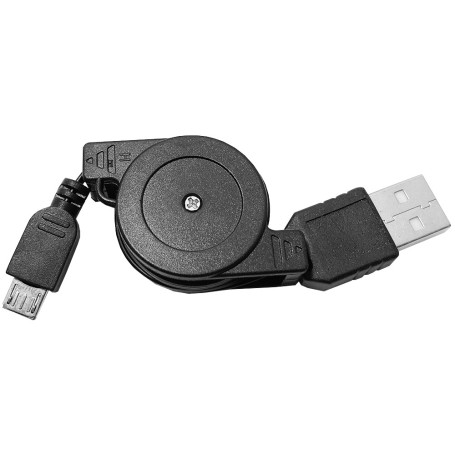 74338 - Cablu extensibil, USB, A, tata → micro USB, tata