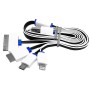 74363 - Cablu de date/incarcare, USB - micro USB, iPhone Lightning, iPhone 30 pini - 1m