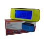 05041 - Ceas digital de masa cu senzor de zgomot , termometru, alarma, afisaj LCD, albastru