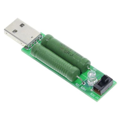 03664 - Tester curent 1A/2A digital cu switch, USB