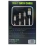 73922 - Cablu de date/incarcare, 3 in 1, USB - iPhone Lightning/Type-C/Micro USB maxim 2,4A - 1,2m - A27