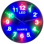 05047 - Ceas de perete, quartz, cifre iluminate cu LED-uri, diam. 250mm