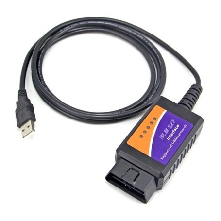 09846 - Interfata diagnoza auto, OBD2 pe USB, cu Cip ELM V1.5 - KB3A