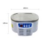 05482 - Sterilizator digital cu ultrasunete, 50W, capacitate 600 ml, 40 kHz, functie timer - AG643