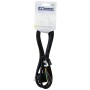 73405 - Cablu de alimentare cu impamantare, stecher Euro, 250V/16A, H05VV-F 3G1,5 / 2m, negru - 0515