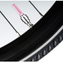 09276 - Set 2 capace valva cu LED roz pentru bicicleta, senzor de lumina si miscare - AG304C