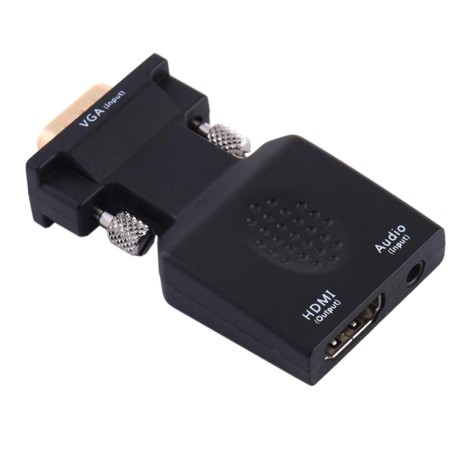 72419 - Adaptor convertor VGA D-SUB la HDMI + audio - HD38