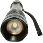 09004 - Lanterna LED SMD, 10W, 5 moduri iluminare cu focalizare, reincarcabil, carcasa din aluminiu