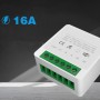 64708 - Controler, mini intrerupator inteligent smart, 1 canal, Smart Life, Tuya smart, 220V/16A