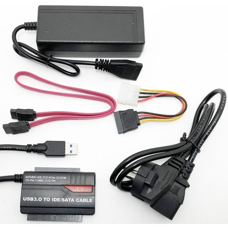 Tehnoelectric-02616 - Adaptor USB 3.0, HDD extern - HDD/SSD, SATA/IDE 2,5''/3,5''-Adaptoare pentru HDD-uri externe, rack-uri externe