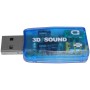 02729 - Placa de sunet, externa, (stick), Virtual Sound 5.1 - USB 2.0