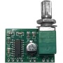 03781 - Kitt modul amplificator audio, stereo, PAM8403A, 2x3W, 12V600mA - 34x29x13mm
